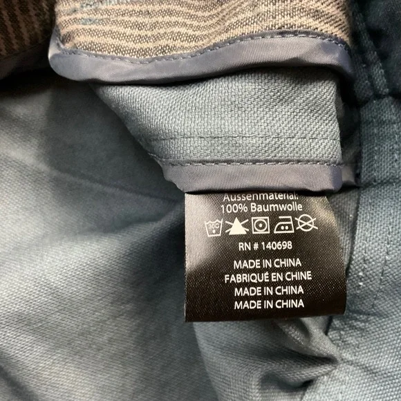Tavik Modern Beach Culture Sutter Canvas Chore Jacket Mens Medium Slate Blue
